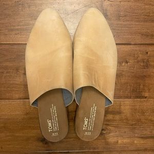 Toms leather mules